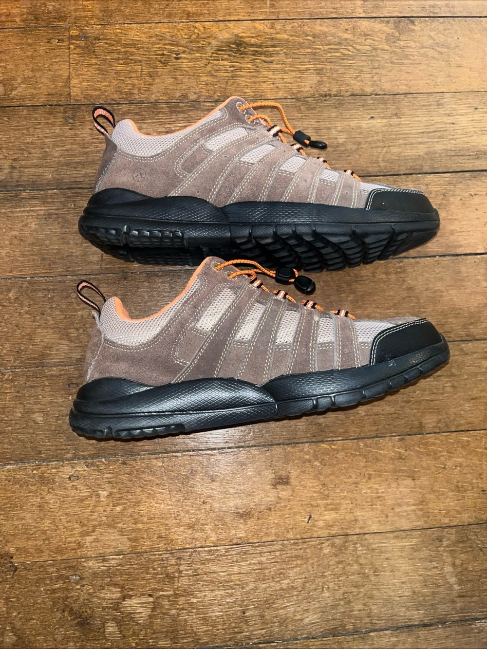 Anodyne No. 44 Trail Walker Diabetic Shoes Men's Size 10.5 M Brown Hiking